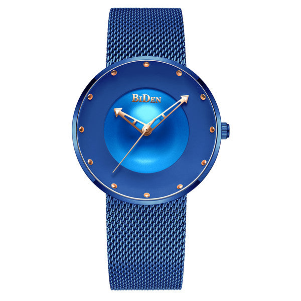 Fashion Cusual Men's Watches Steel Mesh Strap Luxury Top Brand Waterproof Sports Quartz Wristwatches Men Clock Relogio Masculino - testgreenapp