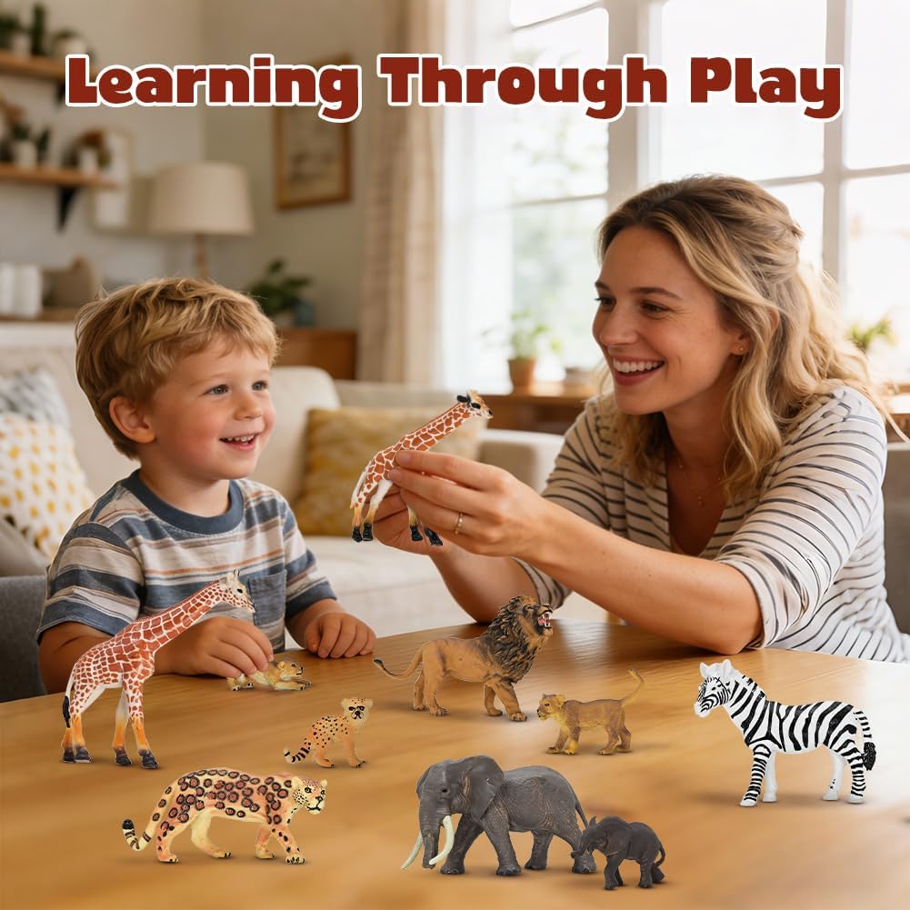 Safari Zoo Animals Figures Toys: A Great Way to Encourage Learning and Imagination