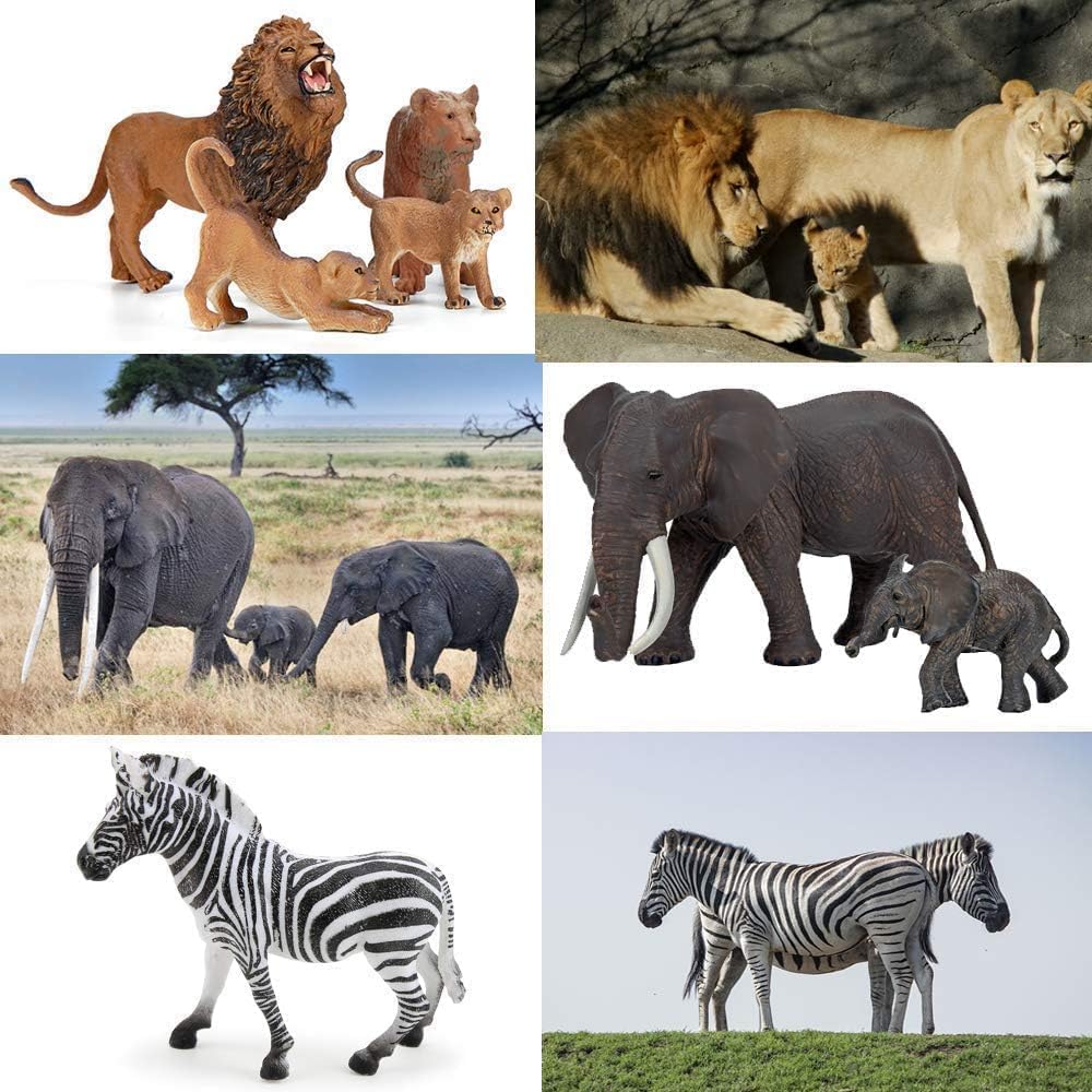 Safari Zoo Animals Figures Toys: A Great Way to Encourage Learning and Imagination