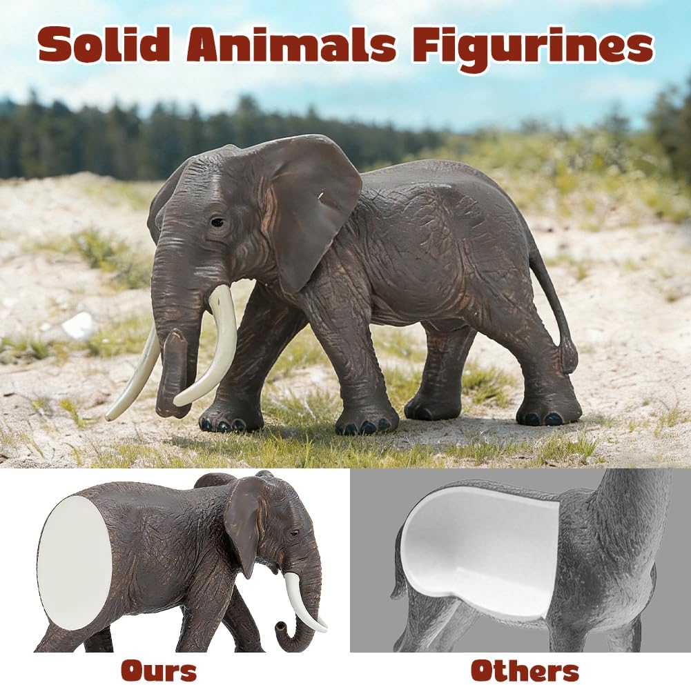 Safari Zoo Animals Figures Toys: A Great Way to Encourage Learning and Imagination