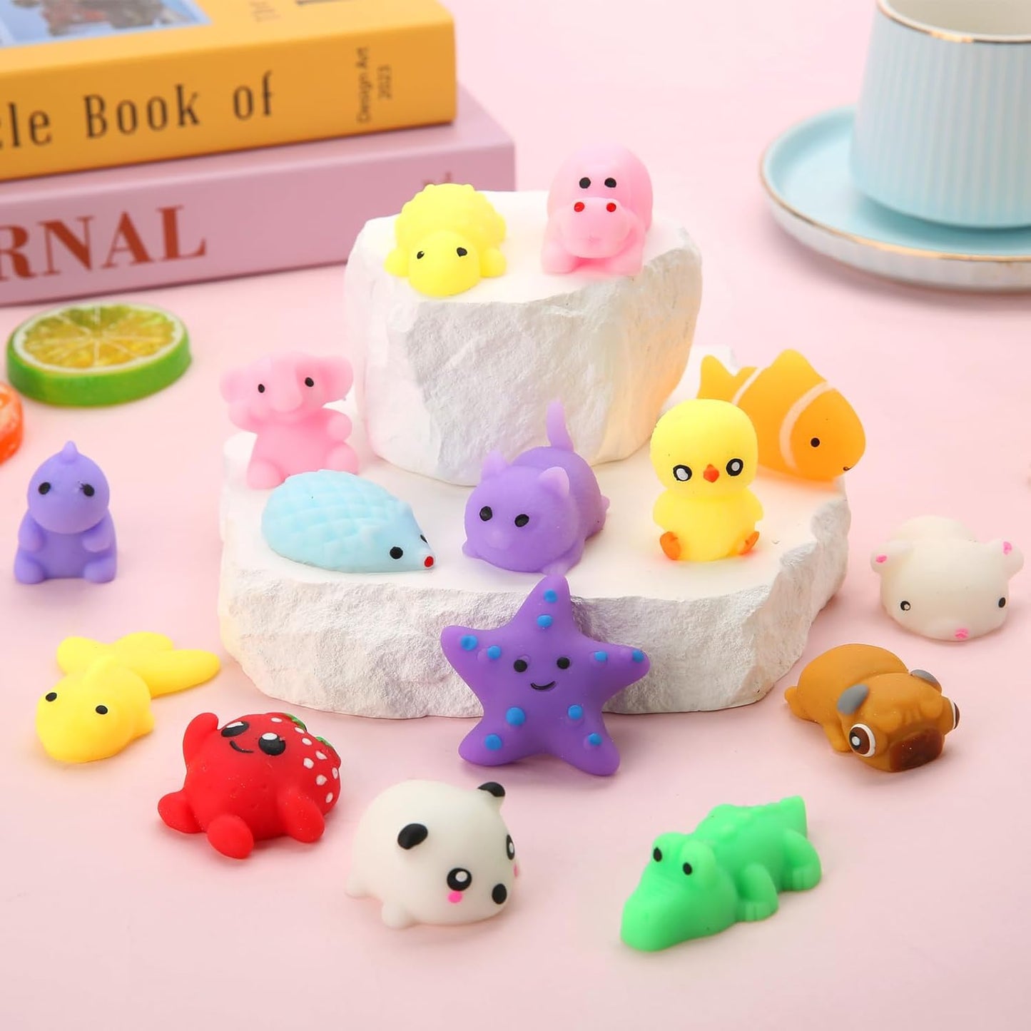30 Pack Squishy Toys, Kawaii Squishies Party Favors for Kids