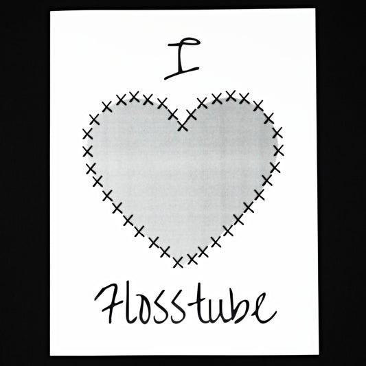 I Heart Flosstube Poster - testgreenapp